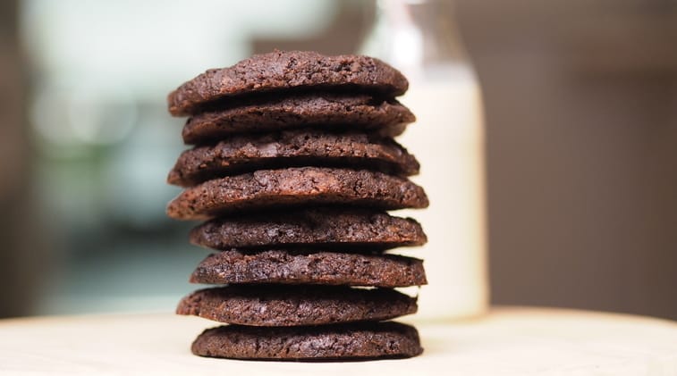 Double Chocolate Vegan Cookies