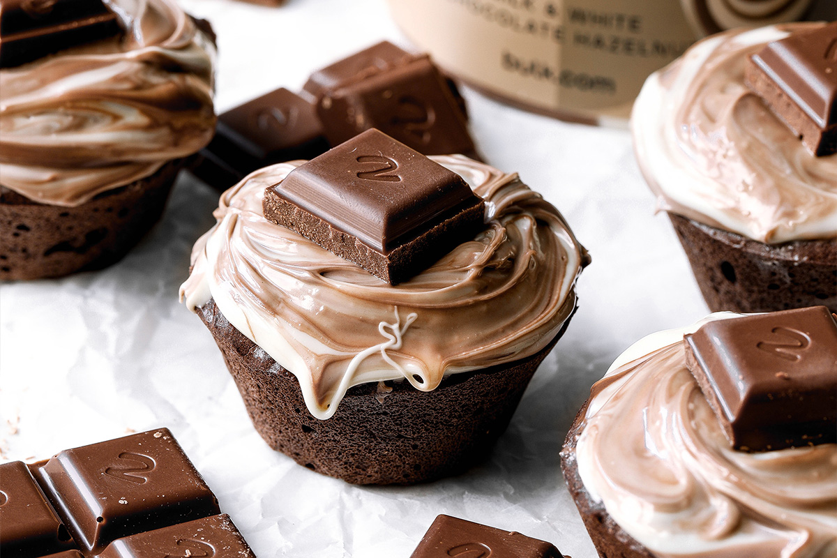 Recipe HighProtein Brownie Cupcakes Bulk™