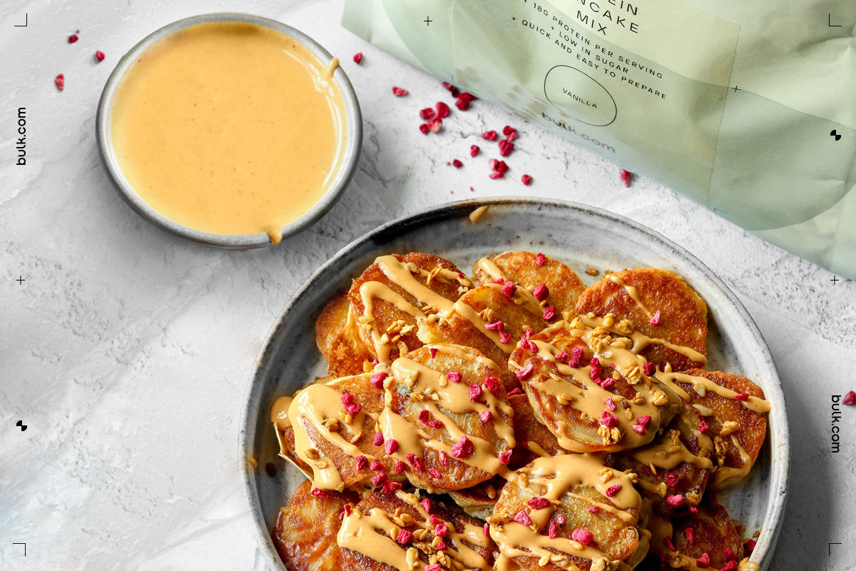 Recipe Vegan Protein Banana Pancake Bites Bulk™